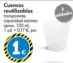 TEDi Cuencos reutilizables oferta