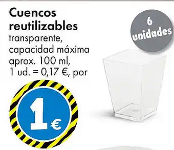 TEDi Cuencos reutilizables oferta