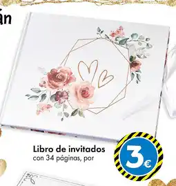 TEDi Libro de invitados oferta