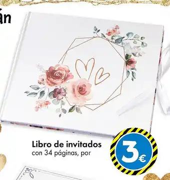 TEDi Libro de invitados oferta