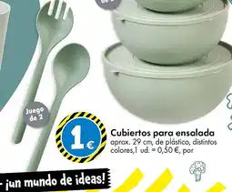 TEDi Cubiertos para ensalada oferta