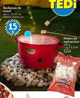 TEDi Barbacoa de metal oferta