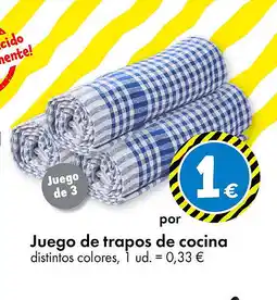 TEDi Juego de trapos de cocina oferta