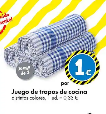 TEDi Juego de trapos de cocina oferta