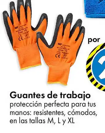 TEDi Guantes de trabajo oferta