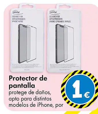 TEDi Protector de pantalla oferta