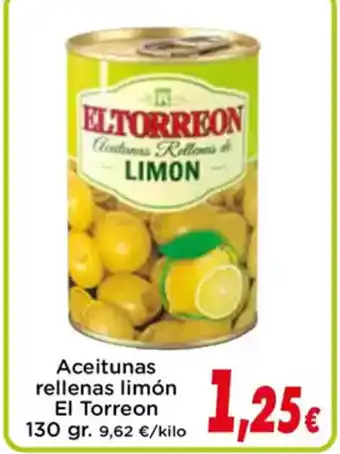 Proxi EL TORREON Aceitunas rellenas limón oferta