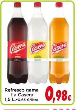 Proxi LA CASERA Refresco gama oferta