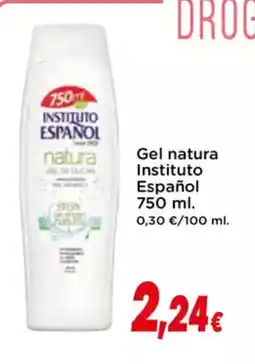Proxi INSTITUTO ESPAÑOL Gel natura oferta