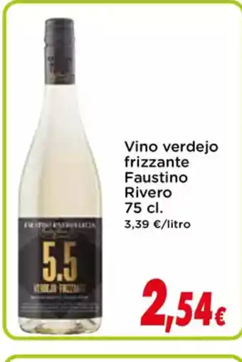 Proxi Vino verdejo frizzante Faustino Rivero oferta