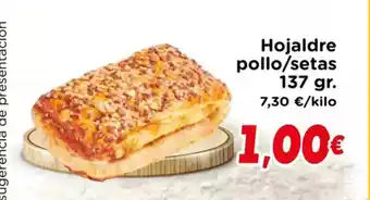 Proxi Hojaldre pollo/setas oferta