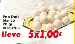 Proxi Pop Dots blanco oferta