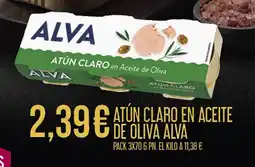 Claudio Atún claro en aceite de oliva alva oferta
