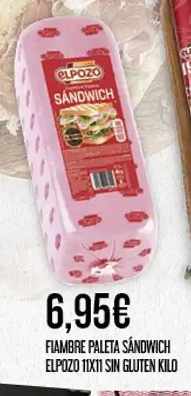 Claudio ELPOZO Fiambre paleta sándwich oferta