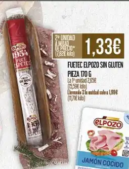 Claudio Fuetec elpozo sin gluten oferta