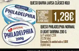 Claudio Queso philadelphia normal o light tarrina oferta
