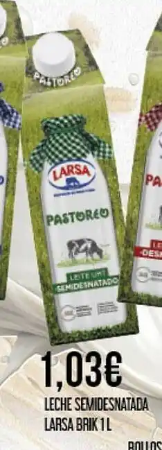 Claudio LARSA Leche semidesnatada oferta