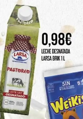 Claudio LARSA Leche desnatada oferta