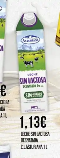 Claudio Leche sin lactosa desnatada oferta