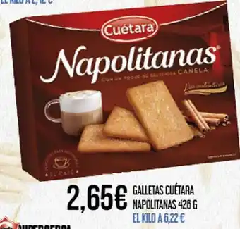 Claudio Galletas cuetara napolitanas oferta