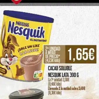 Claudio Cacao soluble nesquik lata oferta