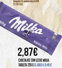 Claudio MILKA Chocolate con leche oferta
