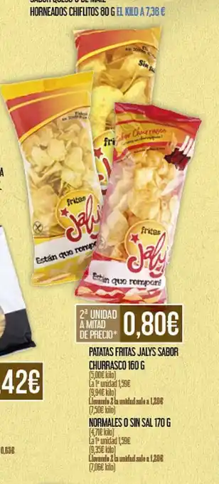 Claudio Patatas fritas jalys sabor churrasco oferta