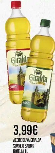 Claudio Aceite oliva giralda suave o sabor botella oferta