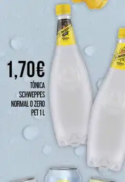 Claudio Tónica schweppes normal o zero oferta