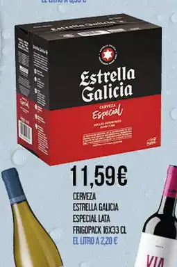 Claudio Cerveza estrella galicia especial lata frigopack oferta