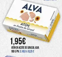 Claudio ALVA Atún en aceite de girasol oferta