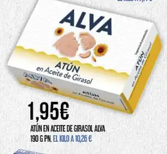 Claudio ALVA Atún en aceite de girasol oferta