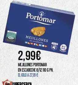 Claudio Mejillones portomar en escabeche oferta