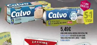 Claudio Atún claro calvo al natural oferta