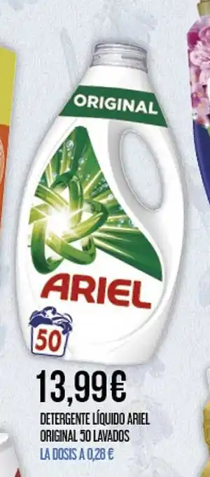 Claudio Detergente líquido ariel original 50 lavados oferta
