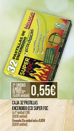 Claudio Caja 32 pastillas encendido eco super foc oferta