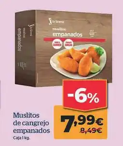 La Sirena Muslitos de cangrejo empanados oferta