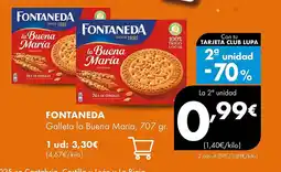Supermercados Lupa FONTANEDA Galleta la Buena María oferta