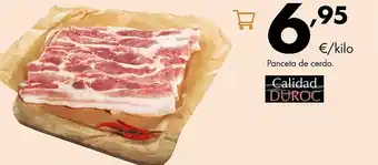 Supermercados Lupa Panceta de cerdo oferta
