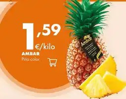 Supermercados Lupa AMBAR Piña color oferta
