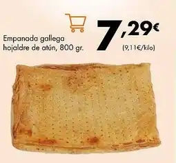 Supermercados Lupa Empanada gallega hojaldre de atún oferta