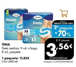 Supermercados Lupa TENA Pants medium oferta