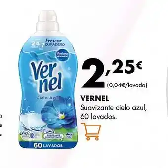 Supermercados Lupa VERNEL Suavizante cielo azul, 60 lavados oferta