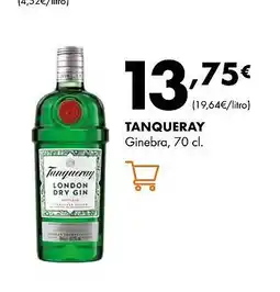 Supermercados Lupa TANQUERAY Ginebra oferta