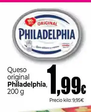UDACO PHILADELPHIA Queso original oferta