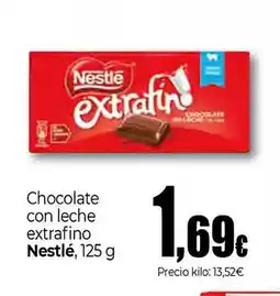 UDACO NESTLE Chocolate con leche extrafino oferta