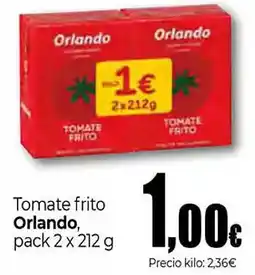 UDACO ORLANDO Tomate frito oferta