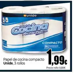 UDACO UNIDE Papel de cocina compacto oferta