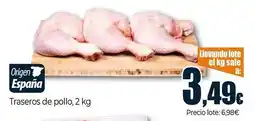 Unide Market Traseros de pollo oferta