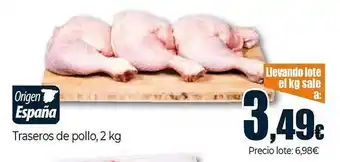 Unide Market Traseros de pollo oferta